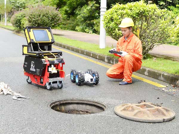 千阳管道机器人检测